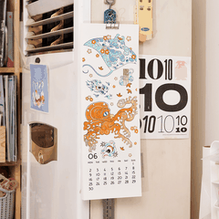 Lịch Tattoo Risograph 2025