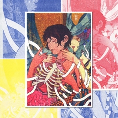 Tranh Riso A4 "Dusk and Her Embrace" [MMMM01]