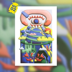 Tranh Riso A4 "Đồng Rạo Rực" [MMMM02]