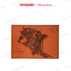 Tranh Riso A3 "Sài Gòn Map"