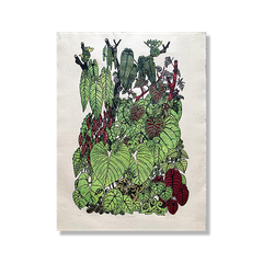 Mi Patio Favorito Lino Print