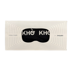 Mặt nạ ngủ vải Linen "KHÒ KHÒ"