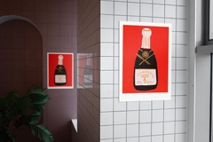 Tranh kĩ thuật số A4 "Champagne For You"