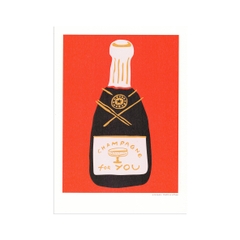 Tranh kĩ thuật số A4 "Champagne For You"