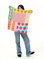 Khăn Bandana Lụa Tangerine