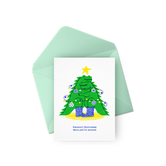 Thiệp Riso "Warmest Christmas"
