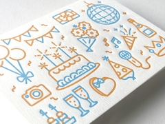 Thiệp "Party Doodle"