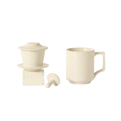 GỐM CHINH - Set phin cafe Một Cột [2 loại]