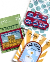 Nam châm "Saigon Typo"