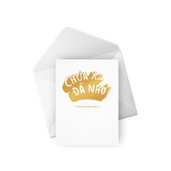 Thiệp "Chưa Xa Đã Nhớ"