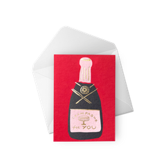 Thiệp "Champagne For You"