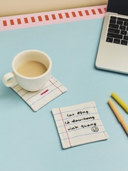 Set of 4 Lót Ly Vải "Reminder"