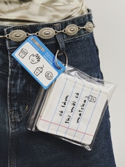 Set of 4 Lót Ly Vải "Reminder"