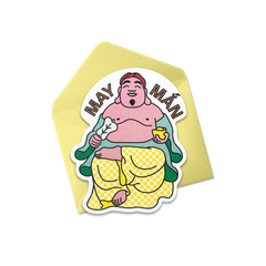 Bưu thiếp "Ông Địa"