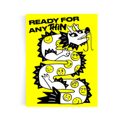 Bưu thiếp Riso "Ready For Anythìn"