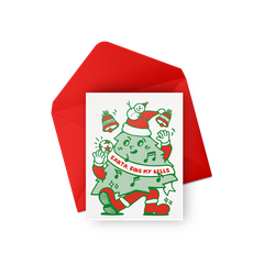Thiệp "Santa, ring my bells"