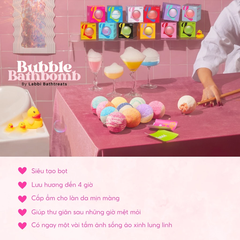 Viên sủi bồn tắm tạo bọt "Pink Rose"