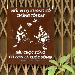 'Chúng Tôi' Print on Canvas by Souvenir