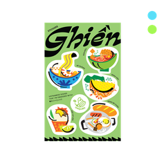 Nhãn dán "Ghiền"
