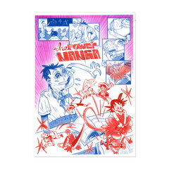 Tranh Riso A3 "The Power of Manga"