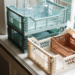 COLOUR CRATE BASKET, SIZE S by nanoHome