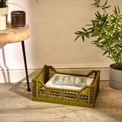 COLOUR CRATE BASKET, SIZE S by nanoHome