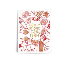 Bưu thiếp "Cạn Ly Không Cạn Tình"