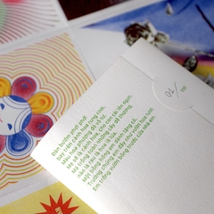 Zine Bưu thiếp "Hoa Mắt Bedazzled"