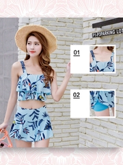 BỘ ĐỒ BƠI 2 MẢNH HOA LÁ CÀNH