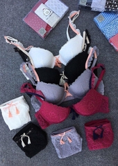 BỘ ĐỒ LÓT LOVE EYES NƠ #6036