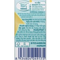 Sữa dinh dưỡng pha sẵn Nan Grow 110ml (thùng 9 lốc, lốc 4 hộp)