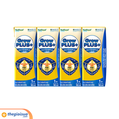 Sữa uống dinh dưỡng Growplus+ Vàng sữa non 1+ 180ML (1-2 tuổi)