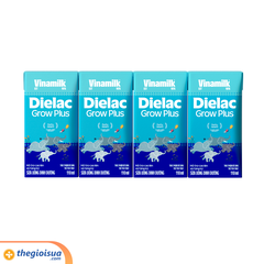 Sữa uống dinh dưỡng Dielac Grow Plus 110ml mẫu mới (trên 1 tuổi)