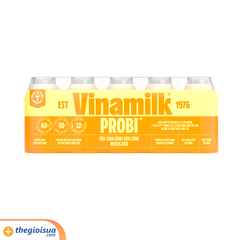 Sữa chua uống men sống Vinamilk Probi hương dứa 65ml