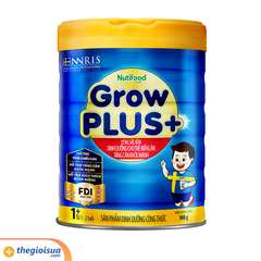 Sữa bột Nuti Grow PLUS+ xanh 900g (1-2 tuổi)