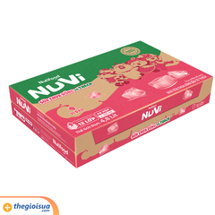 Sữa chua uống NuVi Dâu có thạch hộp 100ml