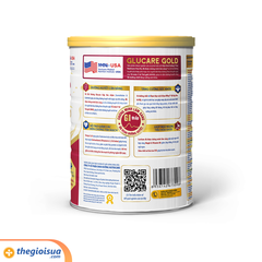 Sữa bột người lớn Glucare Gold 850 Gram (tiểu đường)