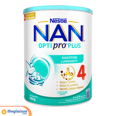 Sữa bột Nan Optipro Plus 4 800g mẫu mới