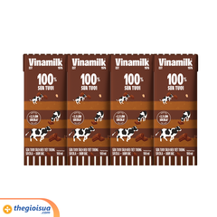 Sữa tươi Vinamilk tiệt trùng tách béo sôcôla 180ml