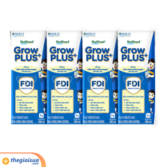 Sữa bột pha sẵn Growplus+ XANH NHẠT 1+ 180ml