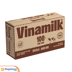 Sữa tươi Vinamilk tiệt trùng tách béo sôcôla 180ml