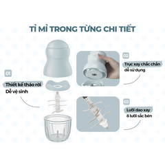 Máy xay ăn dặm Bear GR-B03V8