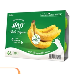 Sữa chua hoa quả Hoff vị chuối Organic 6 hộp x 55g