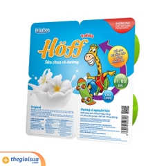 Sữa chua Hoff Yokids có đường 4 hủ x 55g