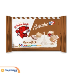 Phô mai vuông Belcube ngọt vị socola 78g