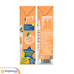 Sữa Tươi Lên Men Tiệt Trùng NUVI Vị Cam 4x170ml