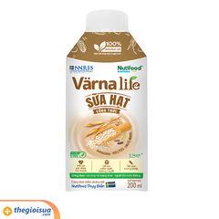 Sữa Bột Pha Sẵn VARNA LIFE sữa hạt Hộp 200ml