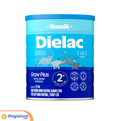 Sữa bột Dielac Grow Plus 2+ HT 1400g mẫu mới (2-10 tuổi)
