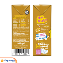 Sữa Tươi NUVI có thạch vị Chuối hộp 100ml