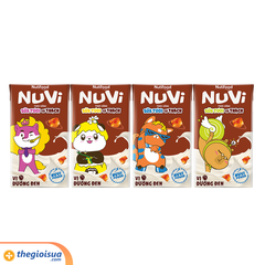 SỮA TƯƠI NUVI ĐƯỜNG ĐEN CÓ THẠCH 100ML